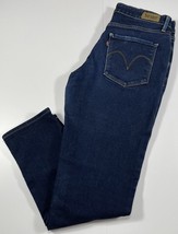 Levi&#39;s Jeans Women&#39;s Size 6 (31 x 25) Mid Rise Skinny Blue Denim Cotton Blend - £10.20 GBP