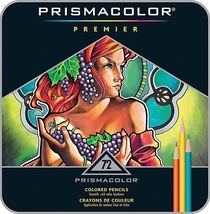 Prismacolor Premier 72 Colored Pencils in Tin Box - £46.87 GBP