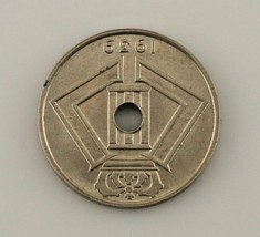 1939 Belgique 25 Cents Pièce de Monnaie (Au) About Hors-Circulation État - $877.02 MXN