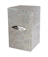 1 Ultra PRO Glitter Clear Crystal Satin Tower Deck Box - $357.68 MXN