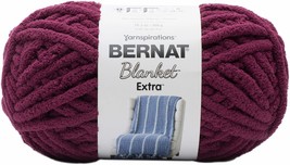 Bernat, Burgundy Plum Blanket Extra VELVETEAL, 1 Pack - $15.99