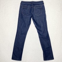 Banana Republic Straight Leg Jeans Womens 4 Dark Blue Stretch Denim Pants 30x32 - £12.67 GBP