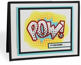 I-CRAFTER Comic Halftone Dots Clear Stamps Create Your Own Comic Book Images Pow - $19.99