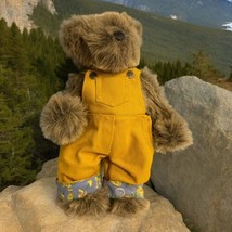 Vintage 1996 Ashton Drake Galleries Bartholomew 13” Bear In Yellow Overalls - £23.72 GBP