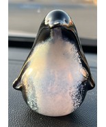 Eileen Gordon Signed Penguin Glass Paperweight - Gordon Studio Art Austr... - $94.12 CAD