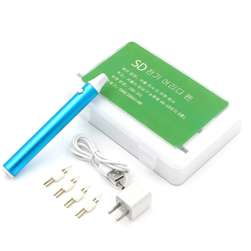 Ic device double eyelid shaping tool german small white rechargeable electrocoagulation thumb200