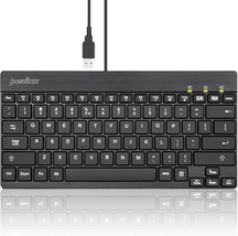 PERIBOARD-326 Wired Mini Backlit USB Keyboard with Low Profile Keys, US - $53.99