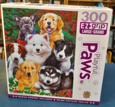MasterPieces Playful Paws 300 Puzzles Collection  Fluffy Fuzzballs 300 Piece Dog - $14.84