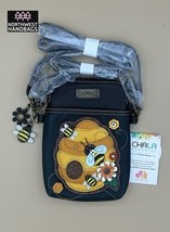 BEEHIVE BEE CELLPHONE CROSSBODY PURSE BAG NAVY CHALA - $39.11