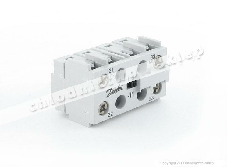 Auxiliary Contact Block Danfoss CBM-11 circuit breakers CI 4, 1NO+1NC, 0... - $11.29