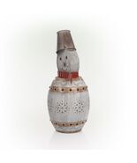 Alpine Corporation QLP1103SLR-2 Alpine 34&quot; Tall Solar Snowman Fiber Opti... - $3,290.95 MXN