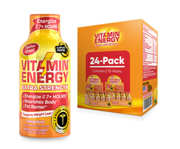 Vitamin Energy® Extra Strength Orange &#39;Clinically Proven&#39; Energy Shots (... - $49.95