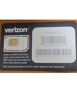 Verizon 5G Triple Punch SIM Card BULKSIM5G-SA-A ✅❤️️✅❤️️ NEW! - £3.05 GBP