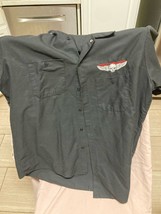Red Cap Street Vibrations Work Shirt Size L  - $29.70