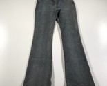 Elie Tahari Jeans Donna 2 Grigio Svasato Bootcut Scampanati - $23.00