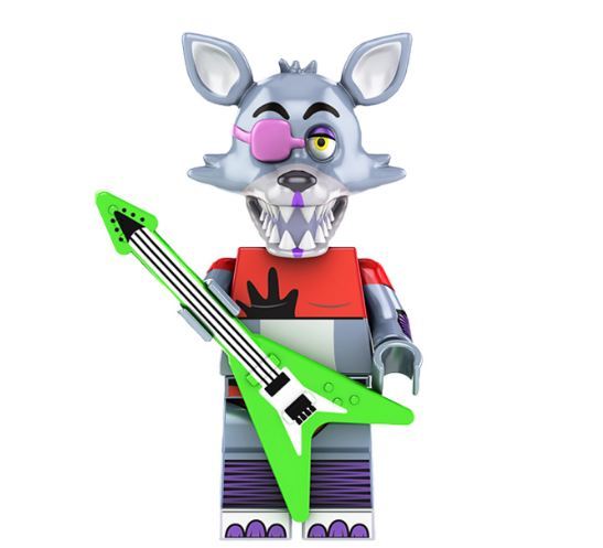 Foxy Spintraft Five Nights At Freddy&#39;s Horror Game Building Blocks Minif... - $4.95