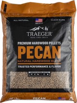 Traeger Grills Pecan 100% All-Natural Wood Pellets for and - £25.77 GBP