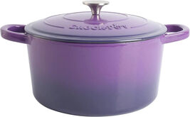 Crock-Pot Artisan 2 Pc 7 Quart Enameled Cast Iron Dutch Oven with Lid La... - $110.88