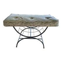 Mid Century Stool By Kason MCM 1950s Footstool - $1,875.34 MXN