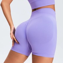 Dynamic Scrunch Bum Shorts Womens Seamless Workout  Wear Squat Proof Short Leggi - £91.67 GBP