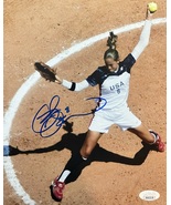 CAT OSTERMAN SIGNED Autographed 8x10 TEAM U.S.A. SOFTBALL PHOTO JSA CERT... - £47.94 GBP