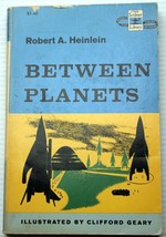 Rob&#39;t A Heinlein 1962 1st Scribner&#39;s Library ptg BETWEEN PLANETS liberty v order - £14.33 GBP