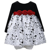 Ashley Ann Toddler&#39;s Girl&#39;s Occasion Dress  Size 24 M NWT Polka Dot  - £17.95 GBP