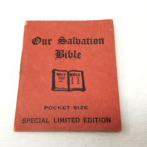 Our Salvation Bible Booklet Assembly of God Church 1955 John Ray Hinkle - $15.15