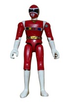 Power Rangers Turbo Red Ranger 5” inch Action Figure Bandai Vintage 1997 - $11.48