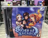 Skies of Arcadia (Sega Dreamcast, 2000) CIB Complete Tested! - $156.32