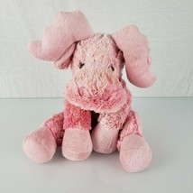 Wishpets plush Jimmies Pink speckled plush moose 2005 beanbag stuffed animal - $39.59