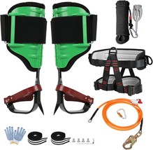 Tree Climbing Gear Kit, Tree Climbing Spikes With Climbing Belt, Steel W... - £273.87 GBP