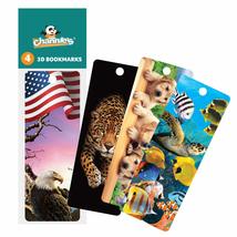 Channie&#39;s 3D Animal Bookmarks for Kids, Make Reading Fun for Children, S... - £7.93 GBP