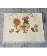 Vintage Chicken Baby Chicks Dish Towel 24&quot;x16&quot; - $10.45 CAD