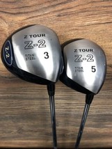 DEMO RH Mens Z-Tour Z-2 Titan Steel #3 and #5 Fairway Wood Set R Flex 5903-ZTZ2 - £115.88 GBP