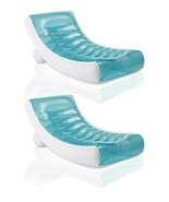 Intex Floating Raft Pool Chair &amp; Cupholder (2 Pack) (a,as) M8 - £197.83 GBP