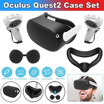 Accessories For Oculus Quest 2 Vr Face/Controller Grip/Shell/Lens Silico... - £24.98 GBP