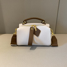 Fashion Simple Pillow Bag 2023 Autumn Genuine Leather Texturized Handbag Women&#39;s - £36.65 GBP
