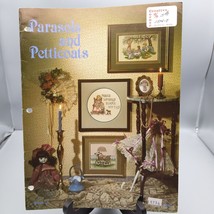 Vintage Cross Stitch Patterns, Parasols and Petticoats, 1985 Stoney Creek - $7.85
