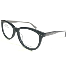 Bottega Veneta BV0196O 001 Eyeglasses Frames Black Grey Round Full Rim 5... - £96.71 GBP