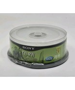 Sony CD-RW 650MB 25 Disc Rewritable Multi Speed 1x 2x 4x  New Sealed - $399.28 MXN