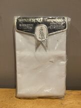 Pillowcases Standard Wondercale By Springmaid Vtg New Old Stock White - $16.82