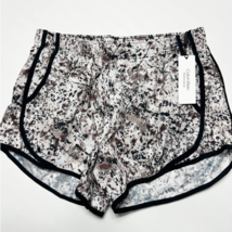 Calvin Klein Perfomance Womens Running Shorts Medium Black Brown White - £15.03 GBP