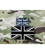 UK IR Flag Standard &amp; Mini Patch Set Tan UKSF SAS SBS SRR SFSG British Army - €21,31 EUR