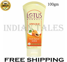 Lotus Herbals Apriscrub Fresh Apricot Scrub, 100g  - £15.72 GBP
