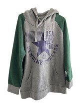 NEW Genuine Threads USA Trademark Hoodie Men&#39;s XXL NWOT VERY SOFT - $33.24