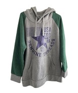NEW Genuine Threads USA Trademark Hoodie Men&#39;s XXL NWOT VERY SOFT - $33.24