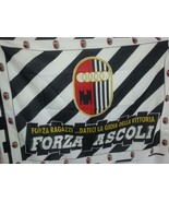 Bandiera Ascoli calcio -  Ascoli football flag - $43.00