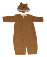 Vintage 2000 Baby Gap Brannan Brown Teddy Bear Halloween Costume 2 Pc To... - €22,03 EUR