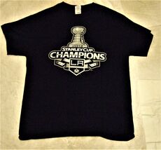 T - Shirt, 2012 Stanley Cup Champions LA Adult T Shirt - Large - $11.95